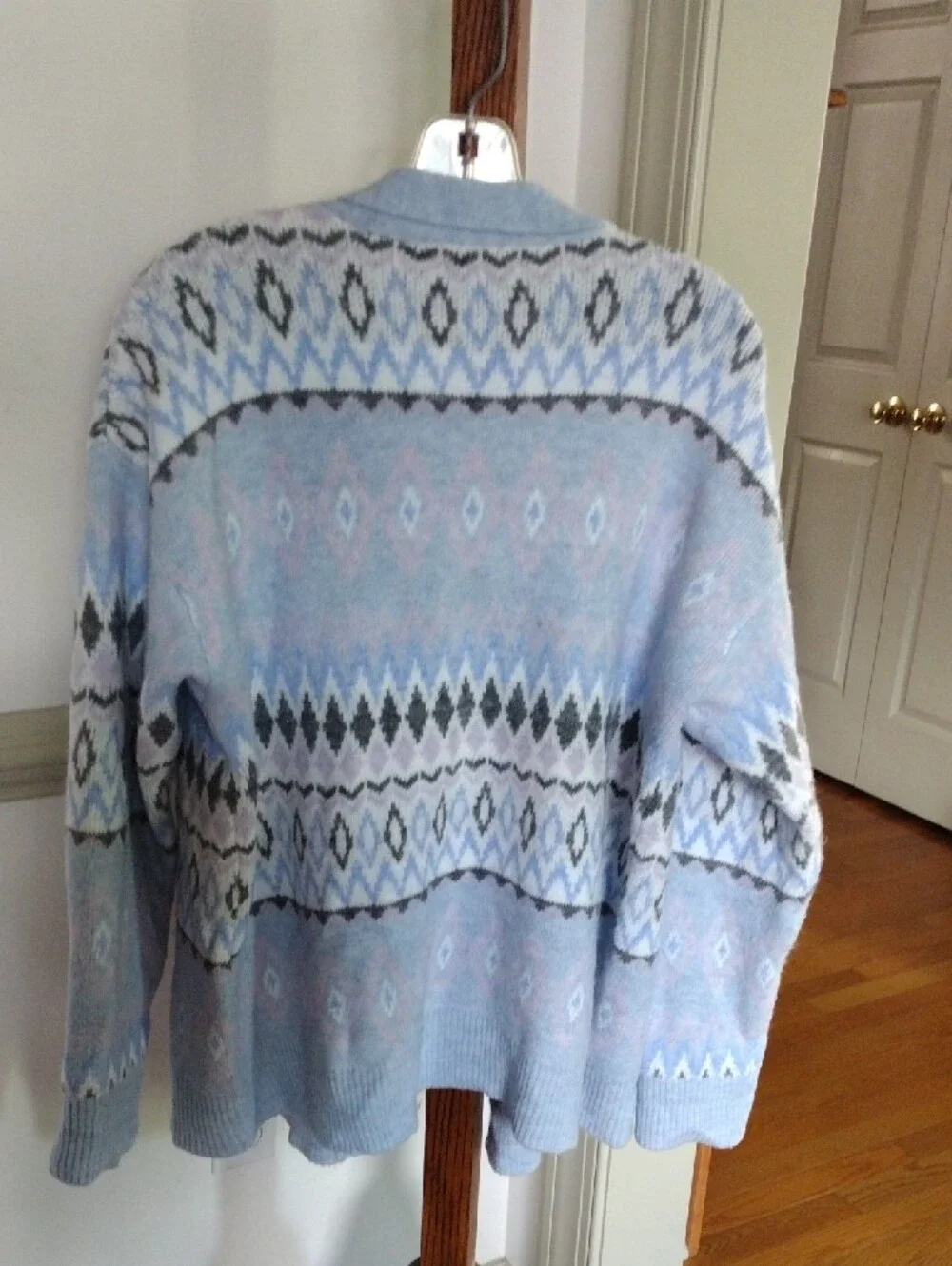 Warm croft & barrow Pastel Blend Patterned Open-Front Cardigan